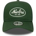 czapki-zakrzywiona-zielony-snapback-a-frame-oval-patch-foam-new-era