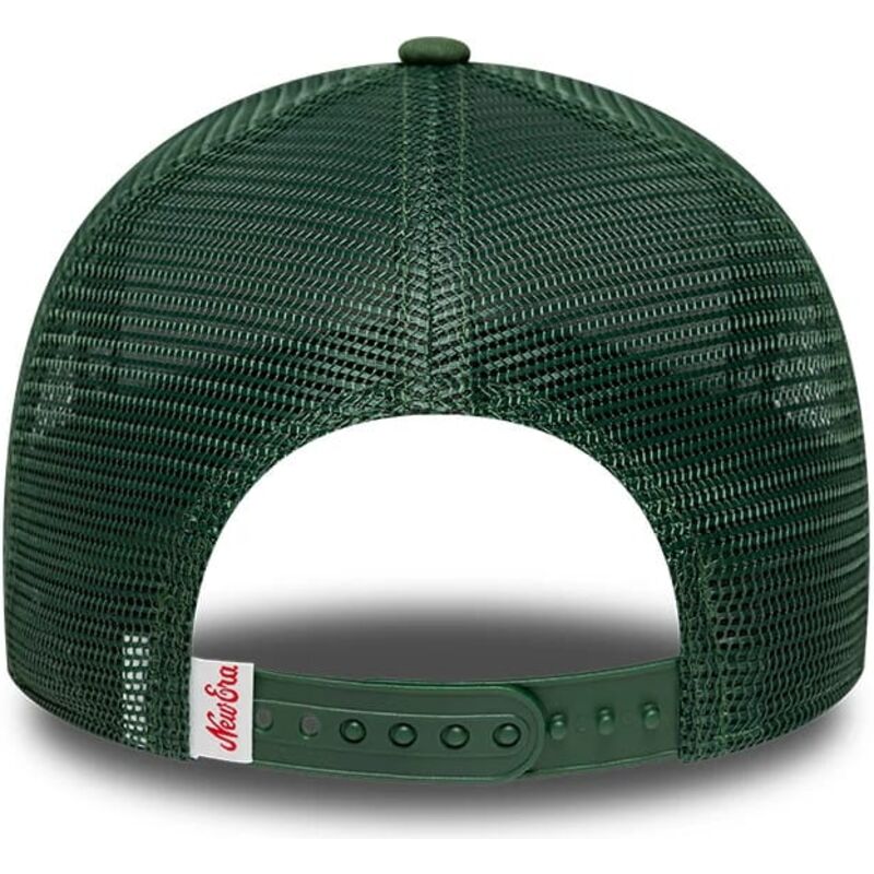 czapki-zakrzywiona-zielony-snapback-a-frame-oval-patch-foam-new-era