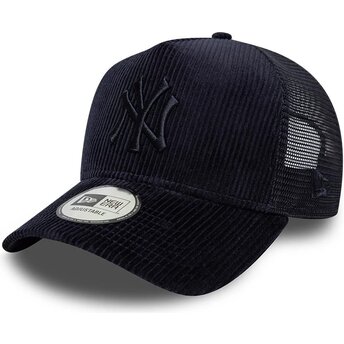Czapki zakrzywiona granatowy snapback A Frame Tonal Cord New York Yankees MLB New Era