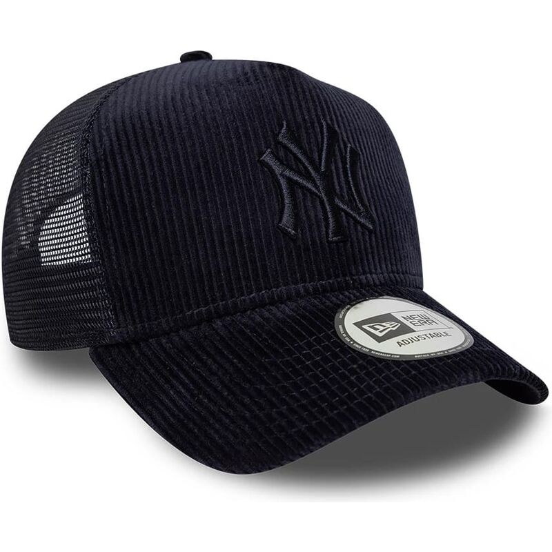 czapki-zakrzywiona-granatowy-snapback-a-frame-tonal-cord-new-york-yankees-mlb-new-era