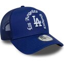 czapki-zakrzywiona-niebieski-snapback-a-frame-wordmark-los-angeles-dodgers-mlb-new-era