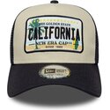 czapki-zakrzywiona-bezowy-snapback-a-frame-license-plate-california-new-era