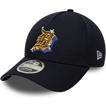 Czapki zakrzywiona granatowy snapback 9FORTY M-Crown A Frame Emblem Detroit Tigers MLB New Era