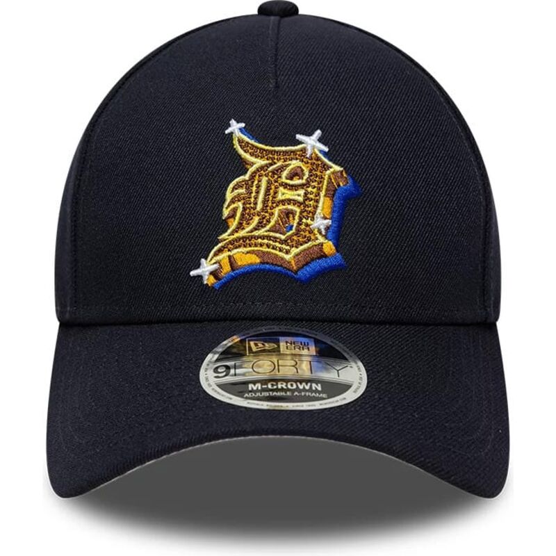 czapki-zakrzywiona-granatowy-snapback-9forty-m-crown-a-frame-emblem-detroit-tigers-mlb-new-era
