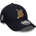 czapki-zakrzywiona-granatowy-snapback-9forty-m-crown-a-frame-emblem-detroit-tigers-mlb-new-era
