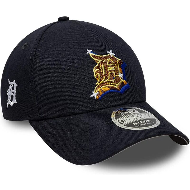 czapki-zakrzywiona-granatowy-snapback-9forty-m-crown-a-frame-emblem-detroit-tigers-mlb-new-era