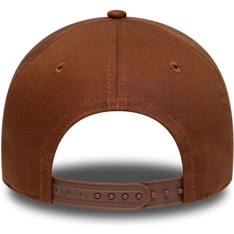 czapki-zakrzywiona-brazowy-snapback-e-frame-league-essential-los-angeles-dodgers-mlb-new-era