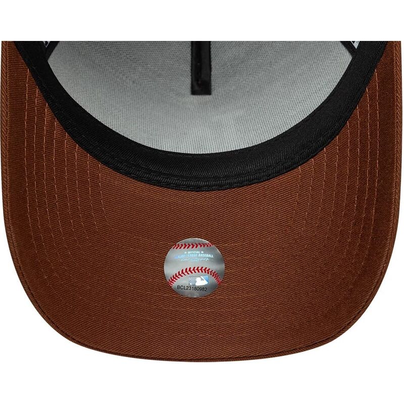 czapki-zakrzywiona-brazowy-snapback-e-frame-league-essential-los-angeles-dodgers-mlb-new-era