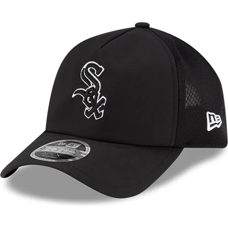 czapki-zakrzywiona-czarny-snapback-9forty-apex-batting-practice-chicago-white-sox-mlb-new-era