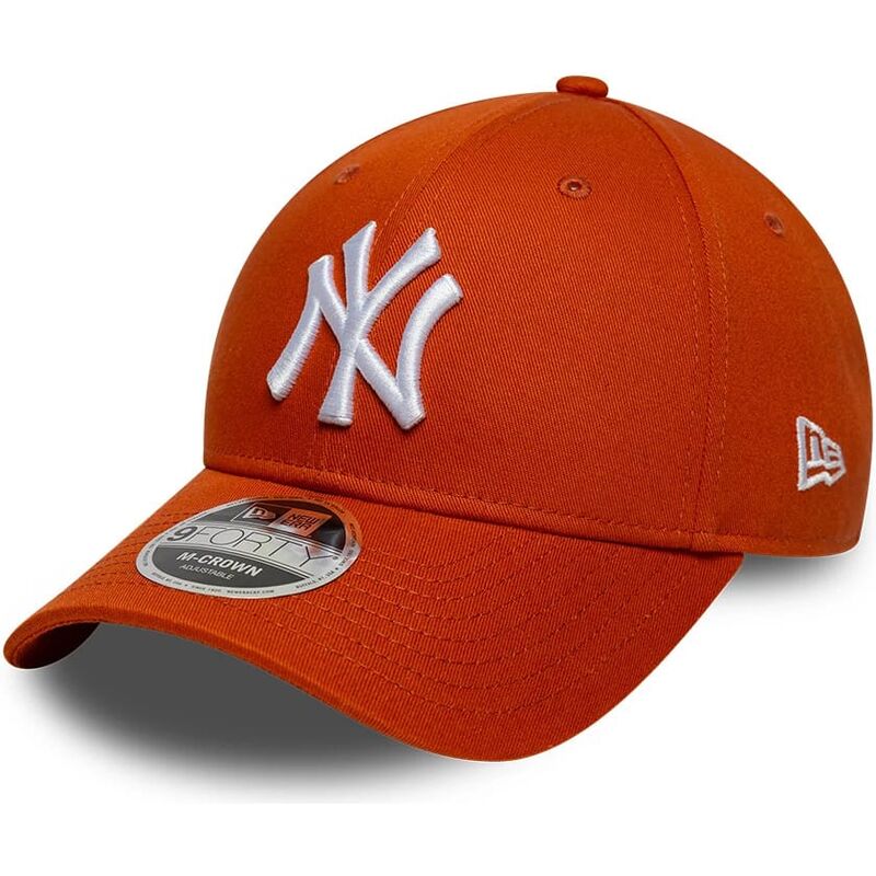 czapki-zakrzywiona-pomaranczowy-snapback-9forty-m-crown-new-york-yankees-mlb-new-era