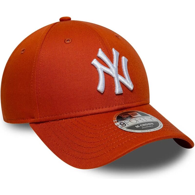 czapki-zakrzywiona-pomaranczowy-snapback-9forty-m-crown-new-york-yankees-mlb-new-era