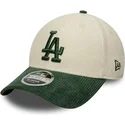 czapki-zakrzywiona-bezowy-snapback-9forty-m-crown-cord-los-angeles-dodgers-mlb-new-era