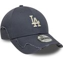 czapki-zakrzywiona-szary-tasma-regulowana-9forty-stitched-los-angeles-dodgers-mlb-new-era