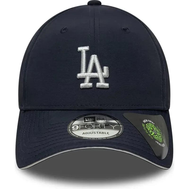 czapki-zakrzywiona-granatowy-tasma-regulowana-9forty-recycled-los-angeles-dodgers-mlb-new-era