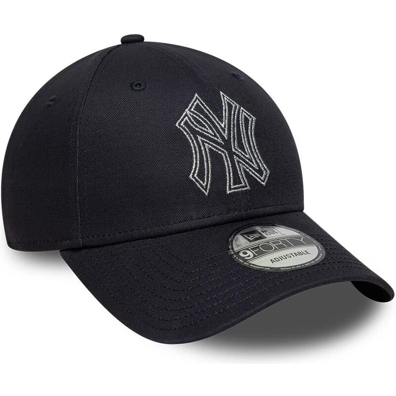 czapki-zakrzywiona-granatowy-tasma-regulowana-9forty-metallic-outline-new-york-yankees-mlb-new-era czapki-zakrzywiona-granatowy-tasma-regulowana-9forty-metallic-outline-new-york-yankees-mlb-new-era