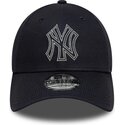 czapki-zakrzywiona-granatowy-tasma-regulowana-9forty-metallic-outline-new-york-yankees-mlb-new-era