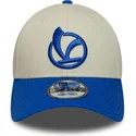 czapki-zakrzywiona-bezowy-tasma-regulowana-9forty-contrast-visor-vespa-piaggio-new-era