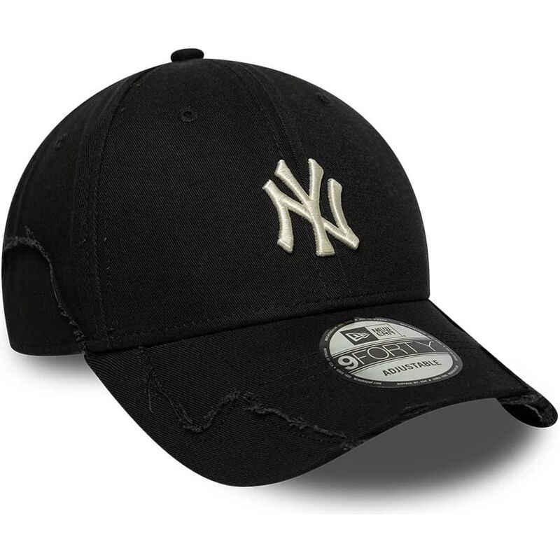 czapki-zakrzywiona-czarny-tasma-regulowana-9forty-stitched-new-york-yankees-mlb-new-era
