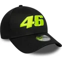 czapki-zakrzywiona-czarny-tasma-regulowana-9forty-wordmark-valentino-rossi-vr46-motogp-new-era