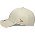 czapki-zakrzywiona-bezowy-tasma-regulowana-9forty-faux-pony-infill-los-angeles-dodgers-mlb-new-era