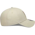 czapki-zakrzywiona-bezowy-tasma-regulowana-9forty-faux-pony-infill-los-angeles-dodgers-mlb-new-era