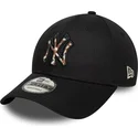 czapki-zakrzywiona-czarny-tasma-regulowana-9forty-faux-pony-infill-new-york-yankees-mlb-new-era