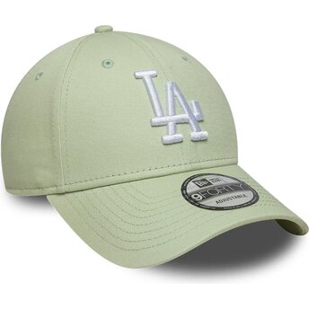 Czapki zakrzywiona zielony taśma regulowana 9FORTY League Ess 9FORTY League Essential Los Angeles Dodgers MLB New Era