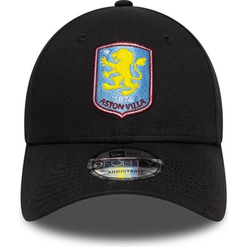 czapki-zakrzywiona-czarny-tasma-regulowana-9forty-core-aston-villa-football-club-premier-league-new-era