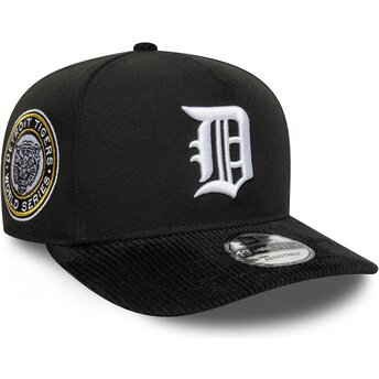 Czapki zakrzywiona czarny snapback 19TWENTY Cooperstown Cord Detroit Tigers MLB New Era