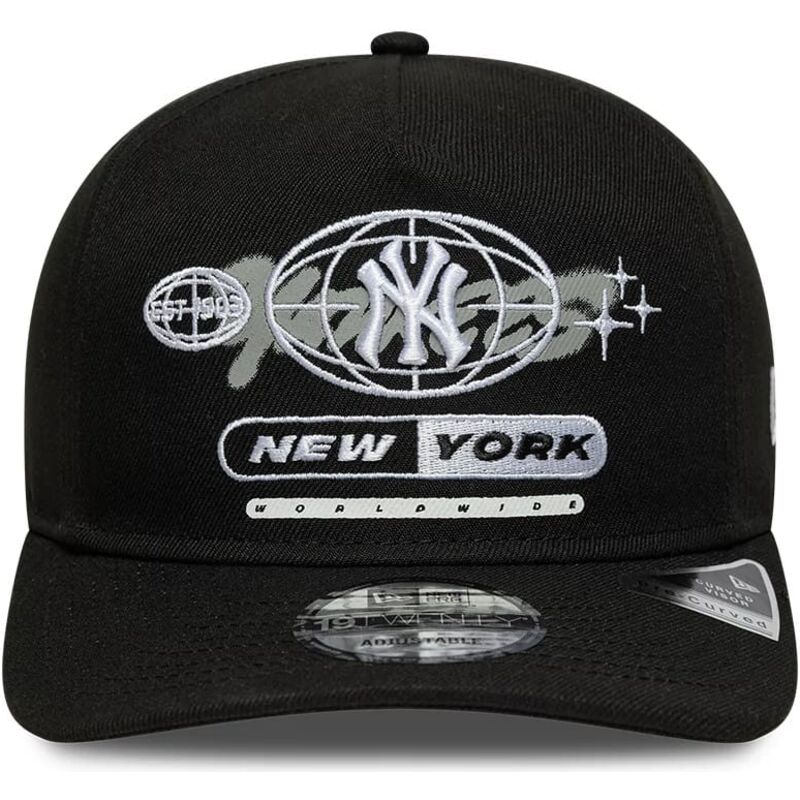 czapki-zakrzywiona-czarny-snapback-19twenty-graphic-new-york-yankees-mlb-new-era
