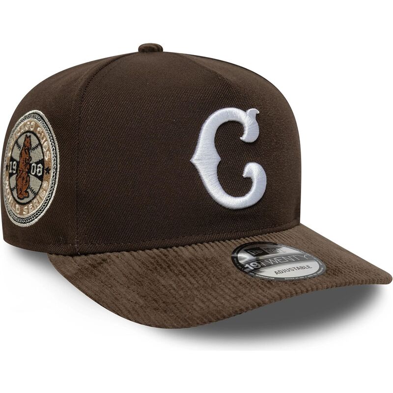 czapki-zakrzywiona-brazowy-snapback-19twenty-cooperstown-cord-chicago-cubs-mlb-new-era