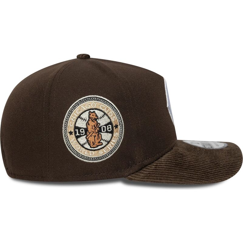 czapki-zakrzywiona-brazowy-snapback-19twenty-cooperstown-cord-chicago-cubs-mlb-new-era