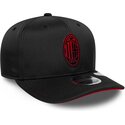 czapki-zakrzywiona-czarny-snapback-9seventy-stretch-snap-fw-poly-ac-milan-serie-a-new-era