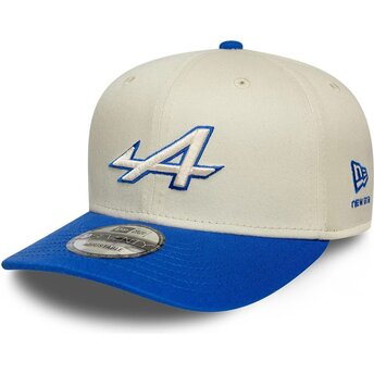 Czapki zakrzywiona beżowy snapback 9SEVENTY Stretch Snap Contrast Visor Alpine F1 Team Formula 1 New Era