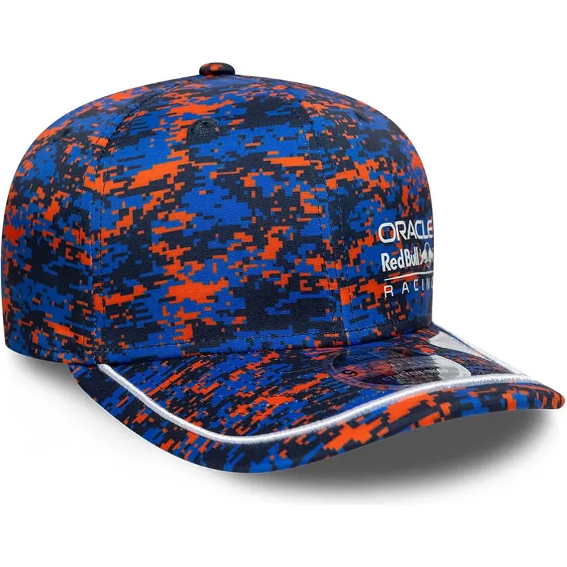 czapki-zakrzywiona-wielokolorowy-snapback-9seventy-stretch-snap-digi-camo-red-bull-racing-formula-1-new-era