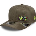 czapki-zakrzywiona-zielony-snapback-9seventy-stretch-snap-flawless-valentino-rossi-vr46-motogp-new-era