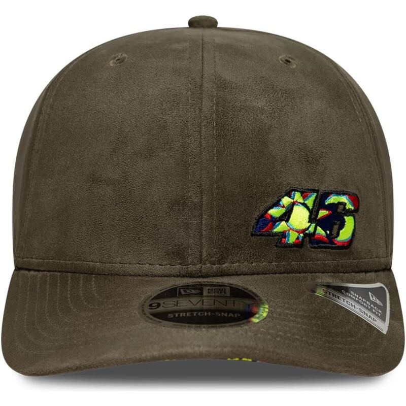 czapki-zakrzywiona-zielony-snapback-9seventy-stretch-snap-flawless-valentino-rossi-vr46-motogp-new-era