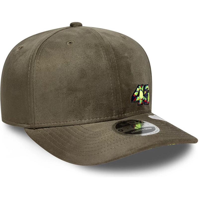 czapki-zakrzywiona-zielony-snapback-9seventy-stretch-snap-flawless-valentino-rossi-vr46-motogp-new-era
