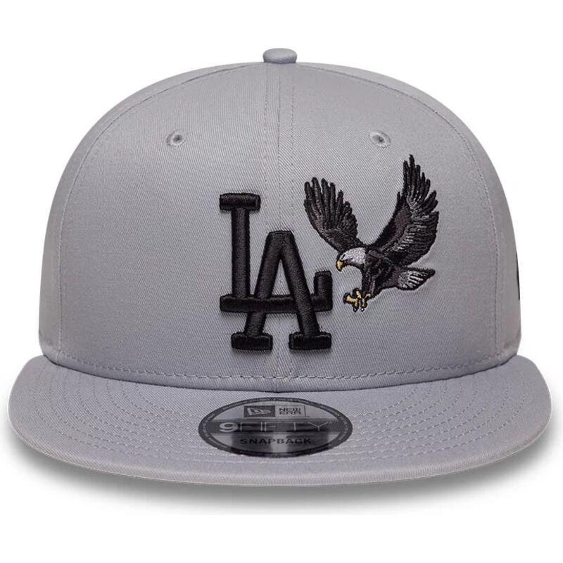 czapki-plaska-szary-snapback-9fifty-outdoor-icon-los-angeles-dodgers-mlb-new-era