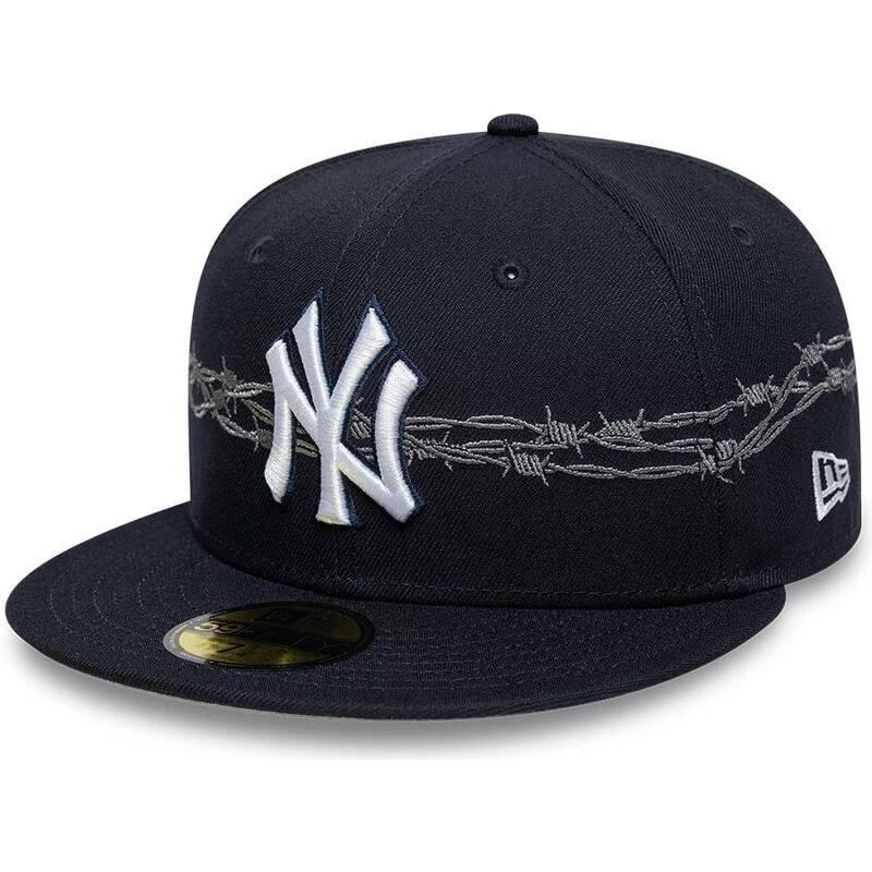 czapki-plaska-granatowy-dopasowany-59fifty-icon-new-york-yankees-mlb-new-era