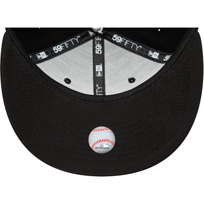 czapki-plaska-czarny-dopasowany-59fifty-chicago-white-sox-mlb-new-era