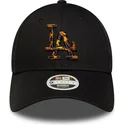czapki-zakrzywiona-czarny-tasma-regulowana-9forty-tort-infill-los-angeles-dodgers-mlb-new-era