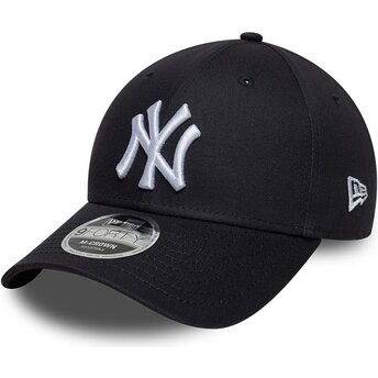 Czapki zakrzywiona granatowy snapback 9FORTY M-Crown Side Script New York Yankees MLB New Era
