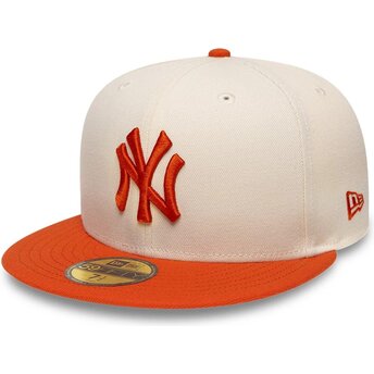 Czapki płaska beżowy dopasowany 59FIFTY League Essential New York Yankees MLB New Era