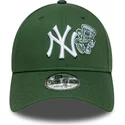 czapki-zakrzywiona-zielony-tasma-regulowana-9forty-food-icon-new-york-yankees-mlb-new-era
