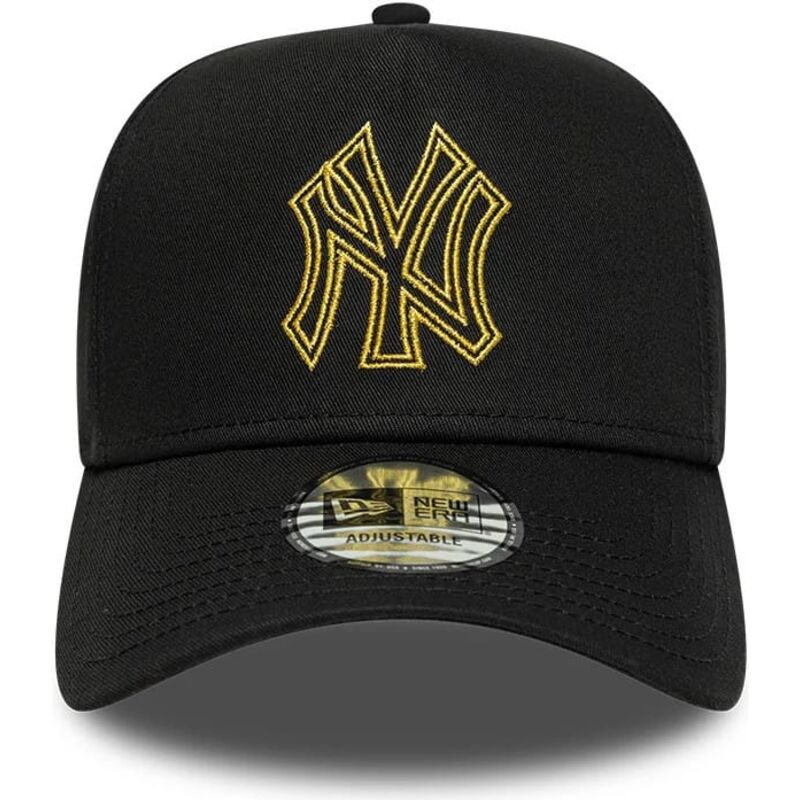 czapki-zakrzywiona-czarny-snapback-dorado-e-frame-metallic-outline-new-york-yankees-mlb-new-era czapki-zakrzywiona-czarny-snapback-dorado-e-frame-metallic-outline-new-york-yankees-mlb-new-era