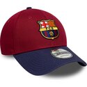 czapki-zakrzywiona-czerwony-tasma-regulowana-9forty-contrast-fc-barcelona-laliga-new-era