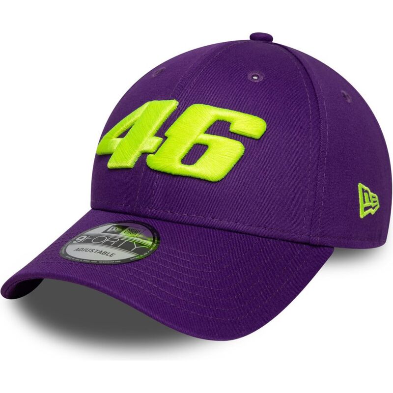 czapki-zakrzywiona-fioletowy-tasma-regulowana-9forty-wordmark-valentino-rossi-vr46-motogp-new-era