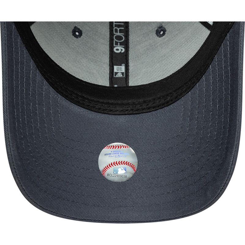 czapki-zakrzywiona-szary-tasma-regulowana-9forty-league-essential-new-york-yankees-mlb-new-era