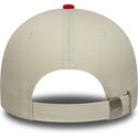 czapki-zakrzywiona-czerwony-tasma-regulowana-9forty-contrast-visor-vespa-piaggio-new-era